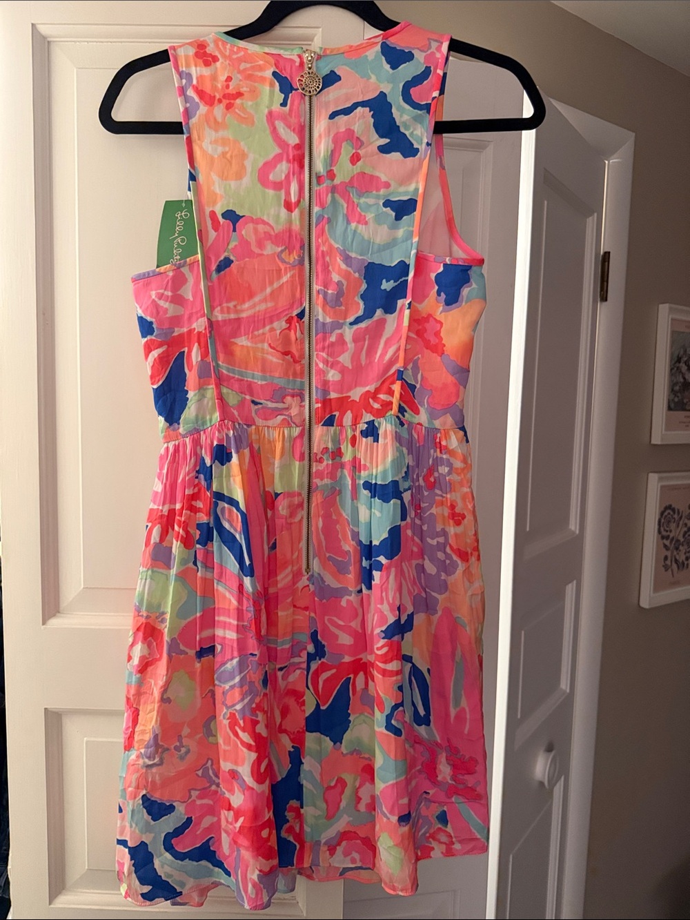 NWT Lilly Pulitzer Kassia Dress Playa Hermosa Size 2 Tropical Colorful Print - Picture 4 of 4